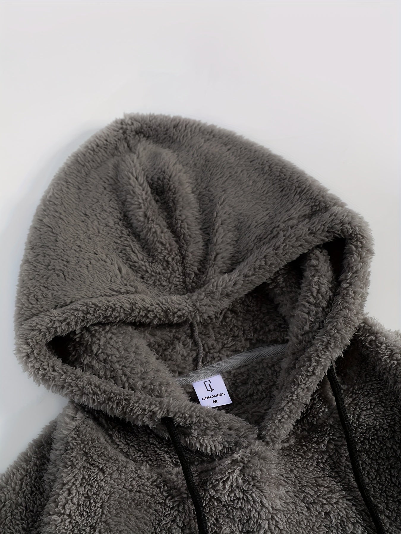 Abbigliamento per il tempo libero in pile - Comodo set di due pezzi composto da felpa con cappuccio e pantaloni della tuta-Modasso