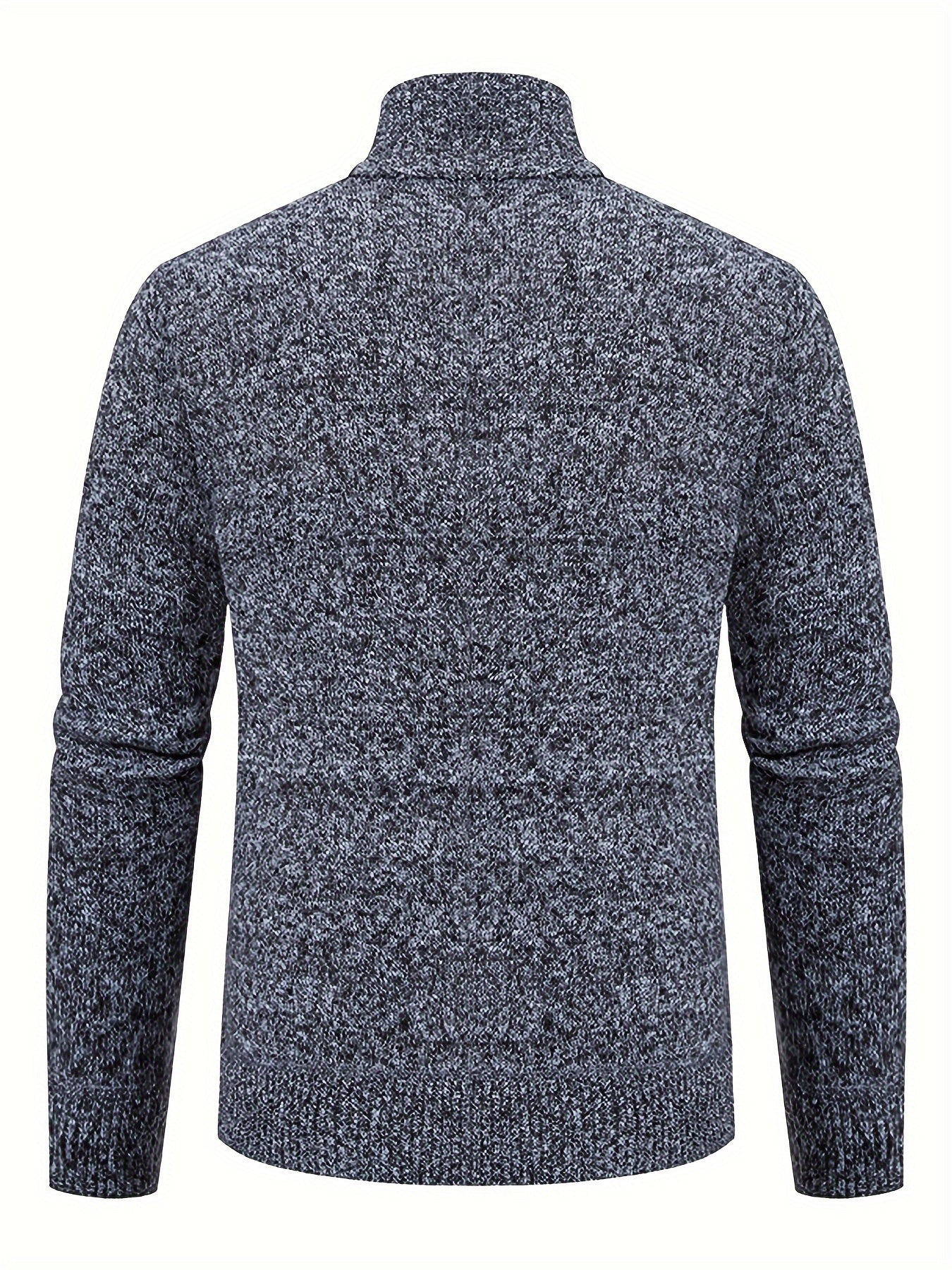 Cardigan Lavorato a Maglia | Caldo | Collo alto | Cardigan con zip | Cardigan da uomo-Modasso