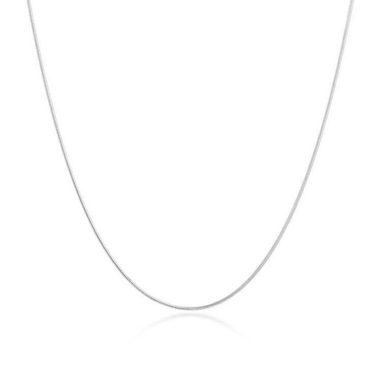 Collana a Catena Minimalista da Donna Oro e Argento-Modaso