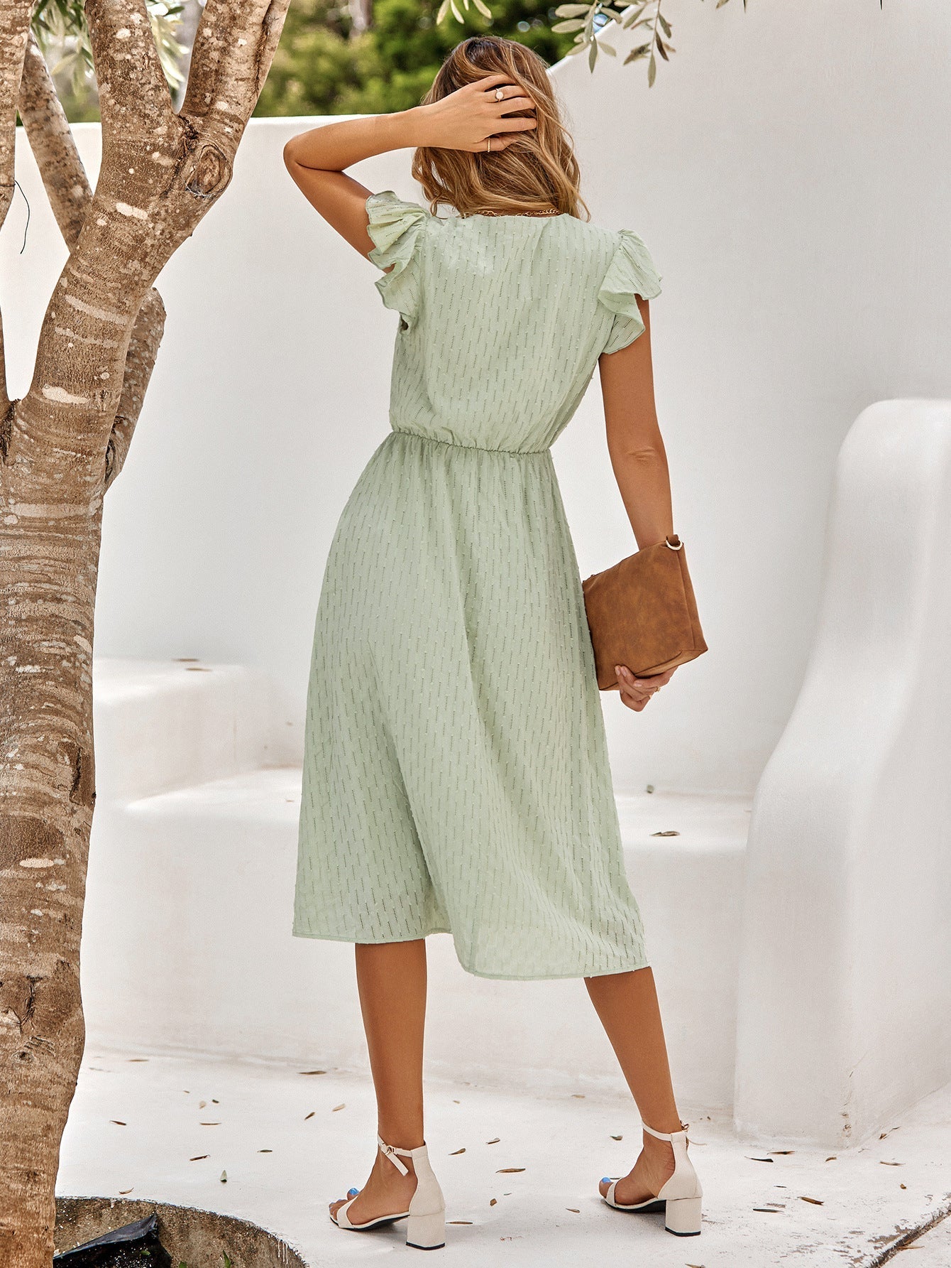 Erika Abito Midi, Eleva il tuo stile con il nostro elegante abito midi-Modaso