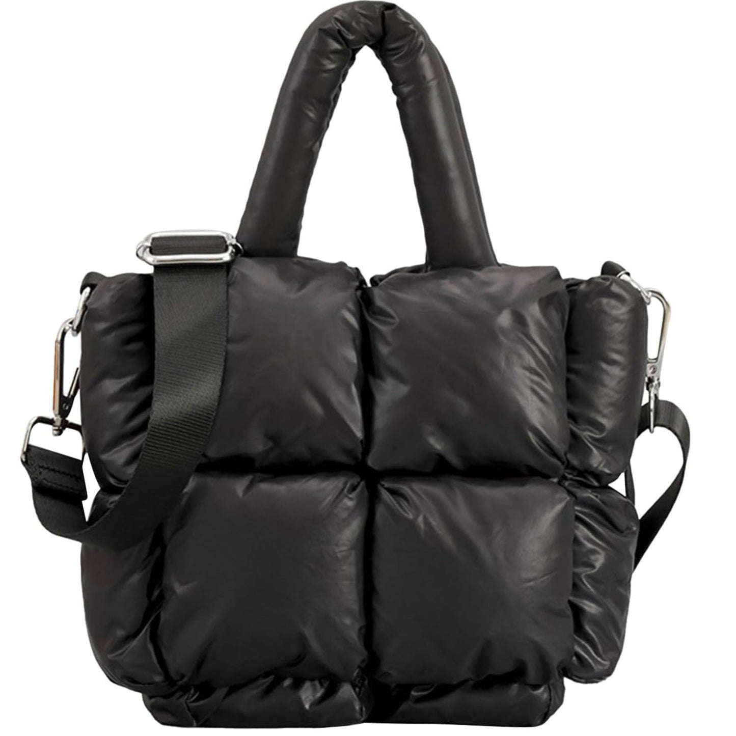 Mini Borsa Tote Puffer Trapuntata da Donna-Modaso