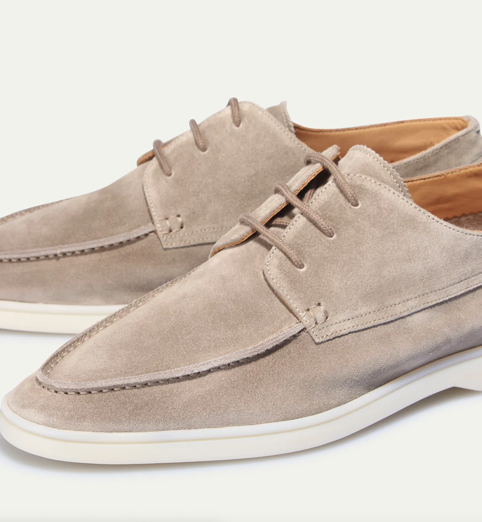Scarpe Oxford | Stringate | Scamosciate | Scarpe eleganti | Scarpe da uomo-Modasso