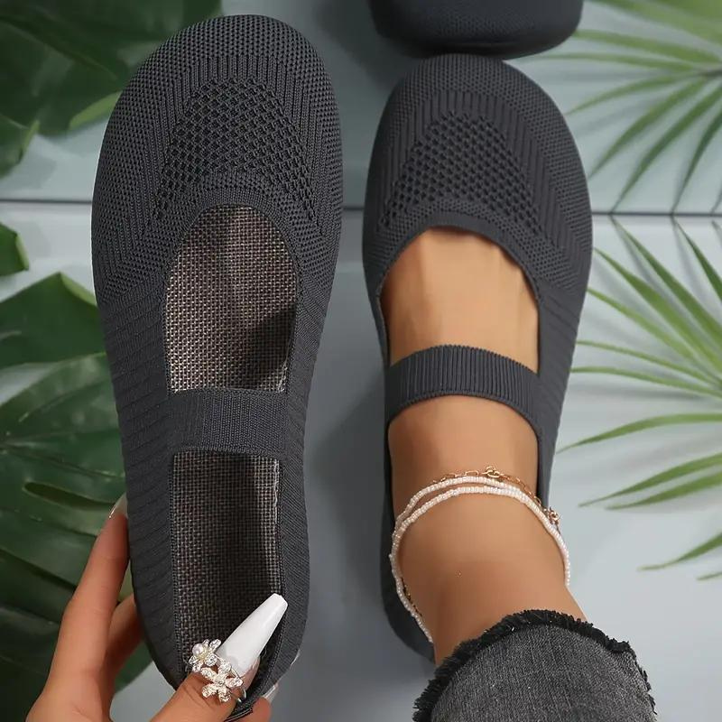Scarpe di tela, Leggere, Slip On, Flats, Scarpe per l'estate-Modaso
