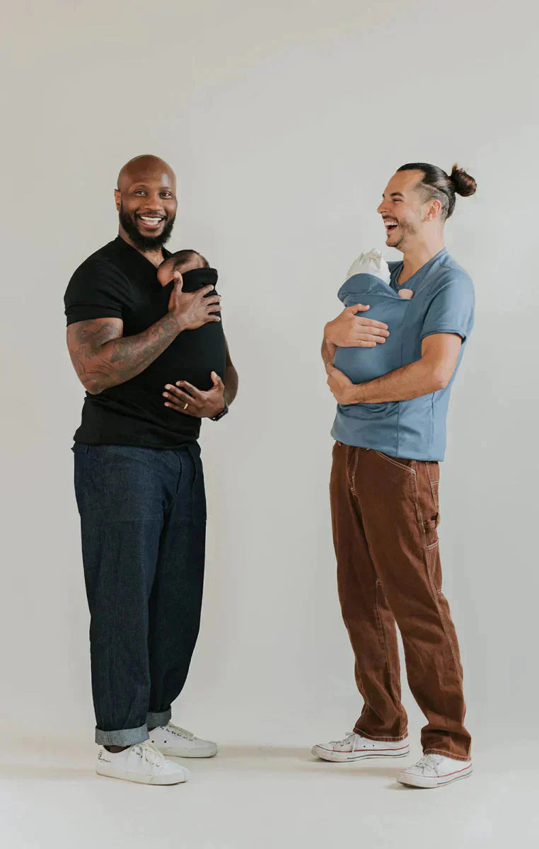 Sling Shirt - Camicia con fionda porta bebè e canguro per mamma e papà-Modasso