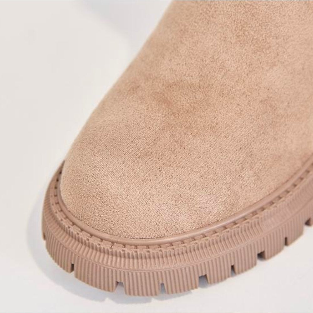 Stivali - Stivali da donna caldi e morbidi con zip-Modasso