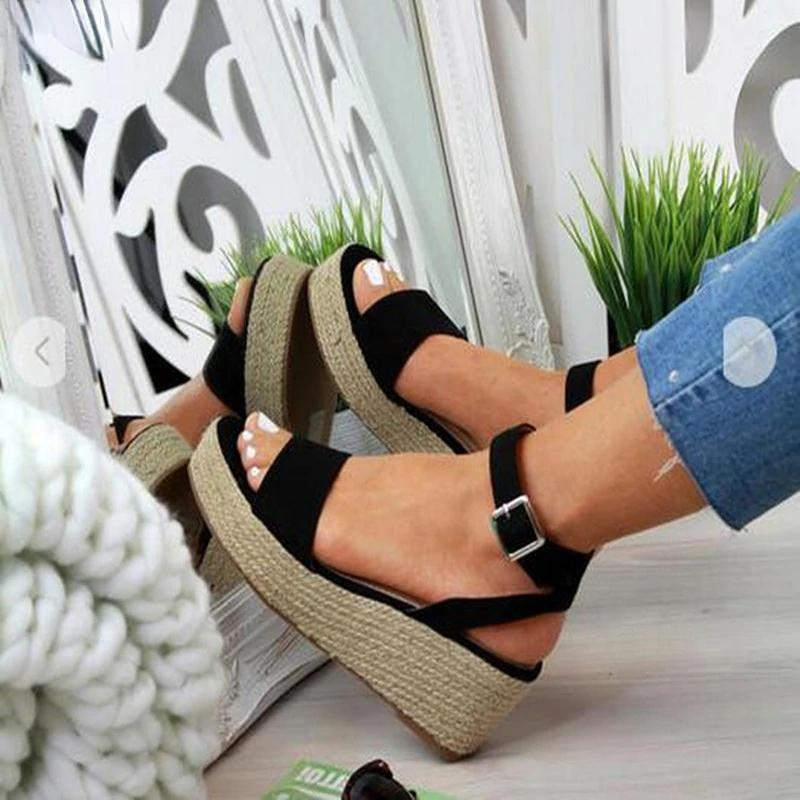 Zelda Plateau Sandali, Eleganti e comodi sandali estivi da donna-Modaso