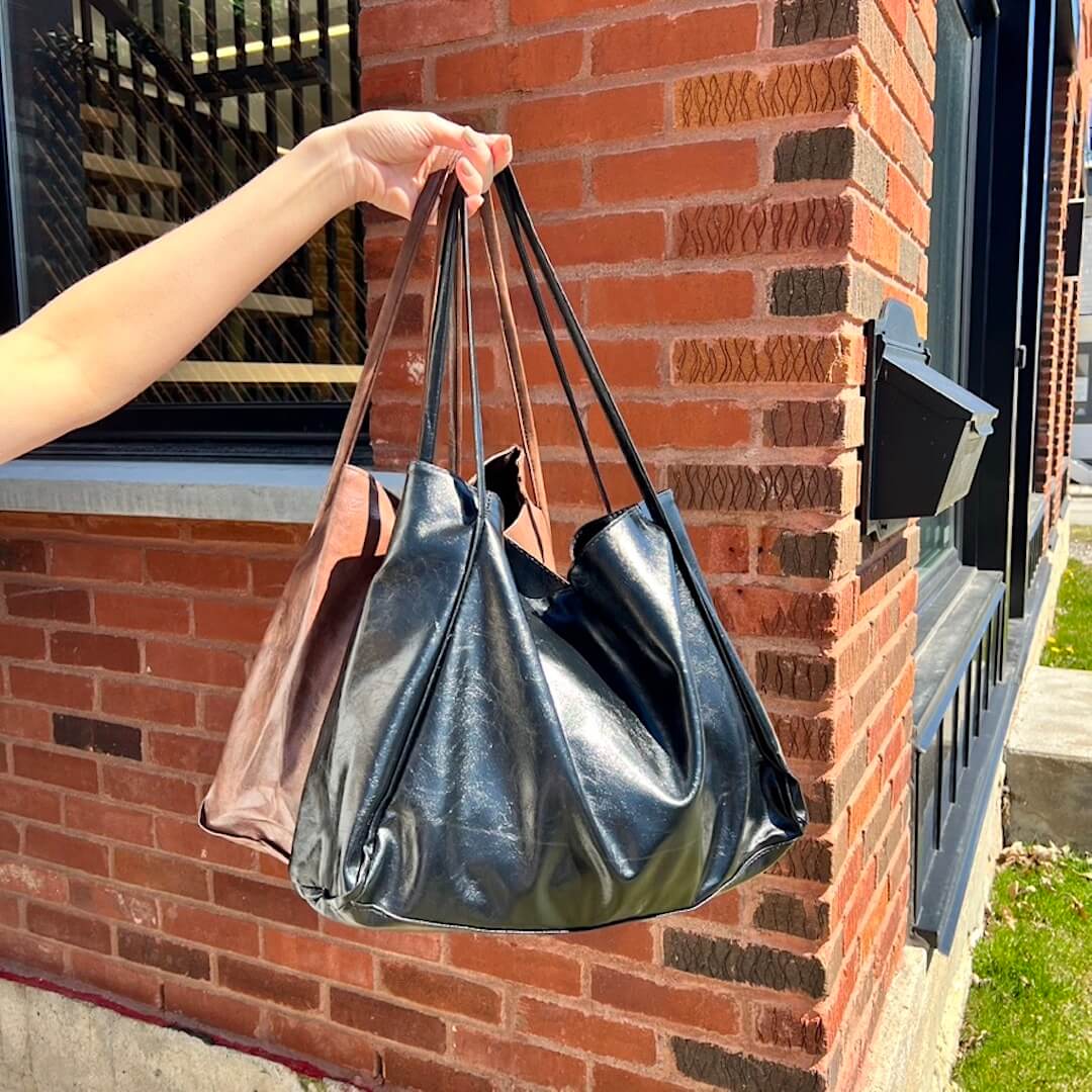 Borsa Tote Grande in Ecopelle da Donna-Modaso