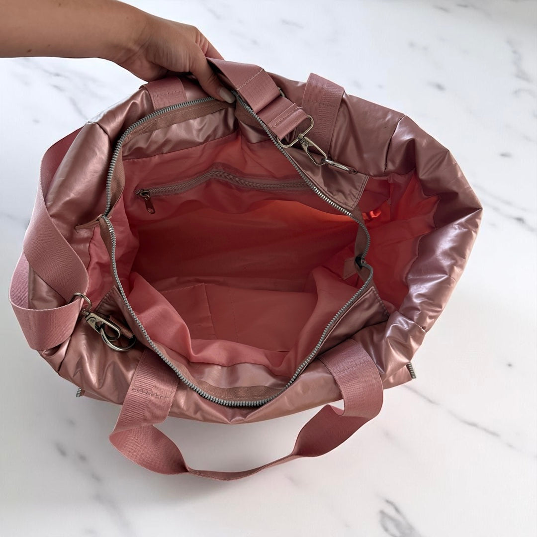 Borsa Yoga Puffer da Palestra con Porta Tappetino-Modaso