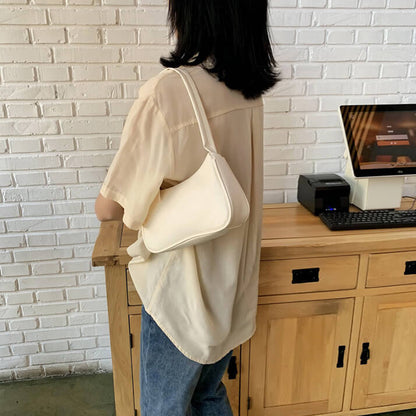 Borsa a Spalla Retro da Donna in Ecopelle-Modaso