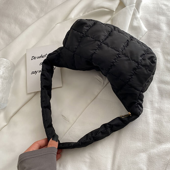 Borsa a Spalla Trapuntata Imbottita da Donna-Modaso