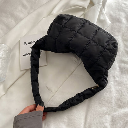Borsa a Spalla Trapuntata Imbottita da Donna-Modaso