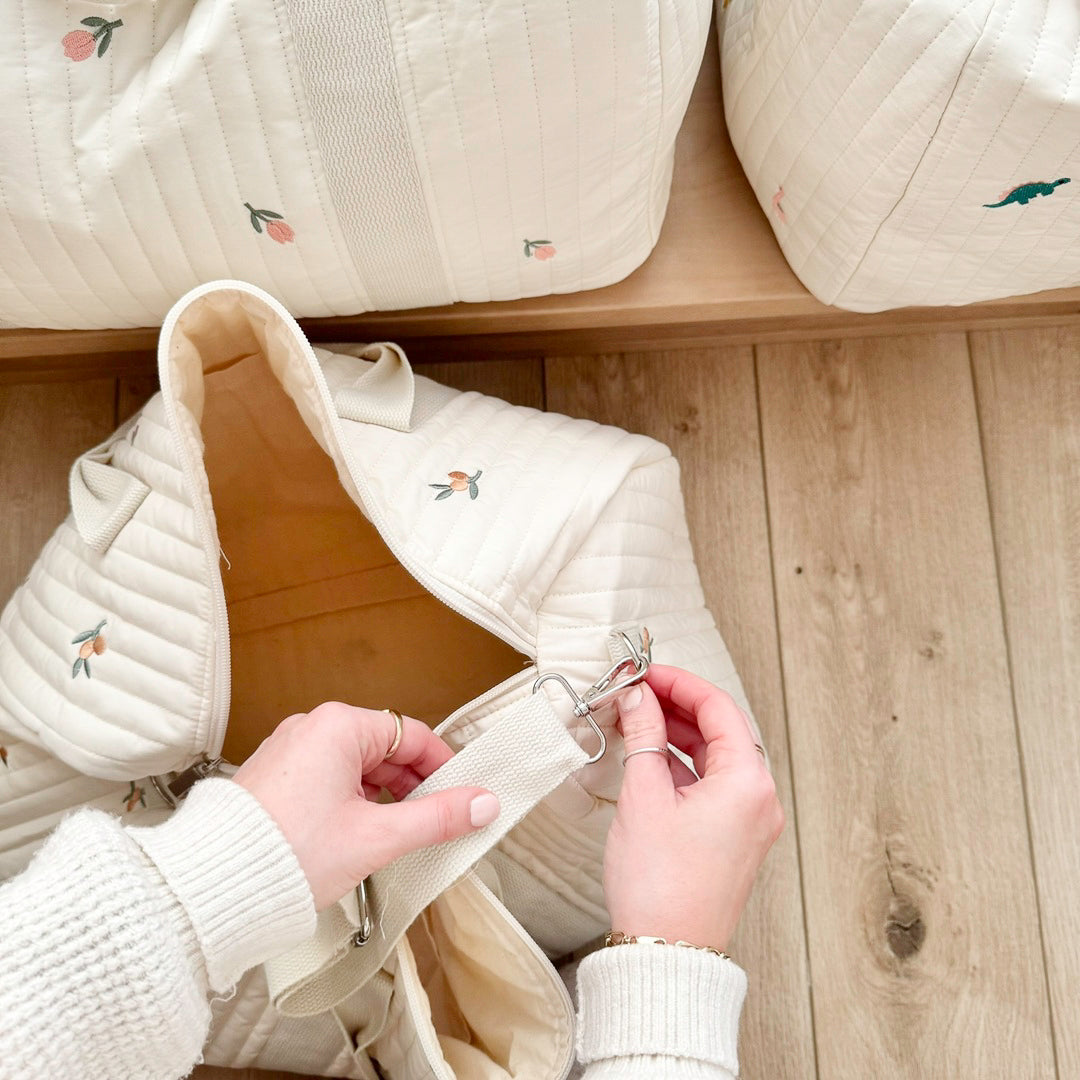 Borsone per Mamme, Borsa Fasciatoio con Stampa Orsetto-Modaso