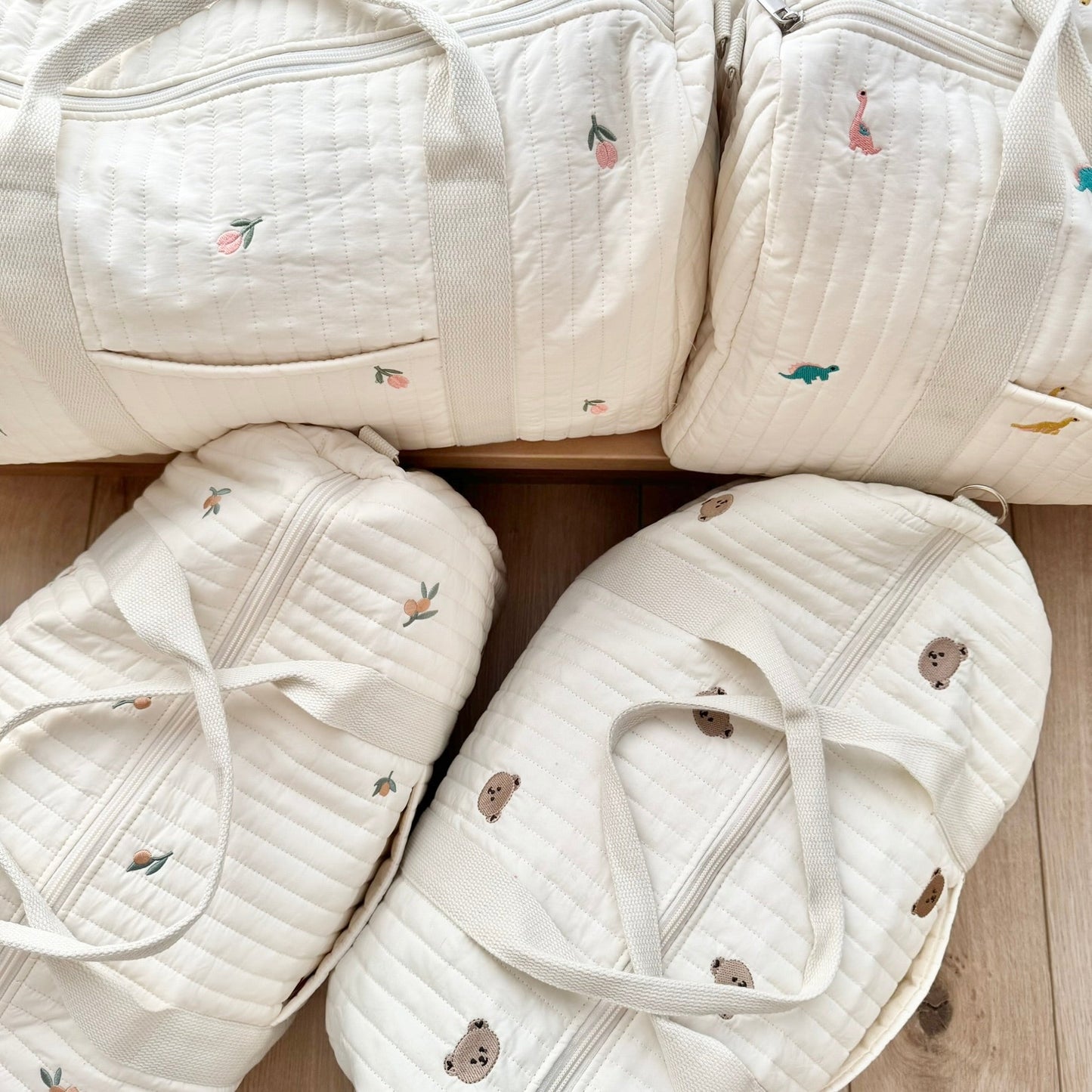 Borsone per Mamme, Borsa Fasciatoio con Stampa Orsetto-Modaso