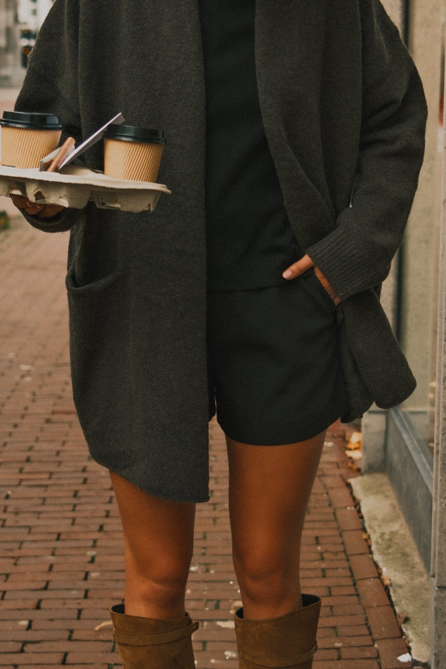 CARDIGAN DONNA COLOR GRIGIO-Modaso