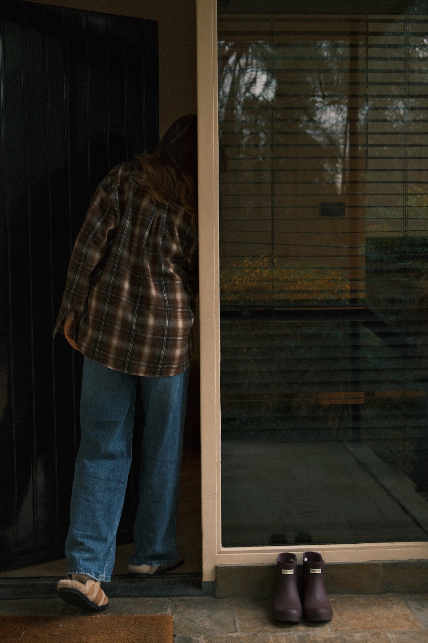 Camicia Quadri Marroni Donna – Blusa Casual a Quadri con Taglio Oversize-Modaso