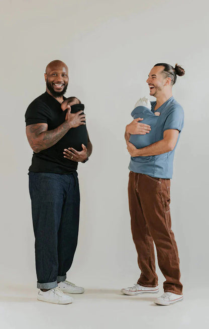 Camicia con Marsupio, Camicia Porta-Bebè a Canguro per Mamma e Papà-Modaso