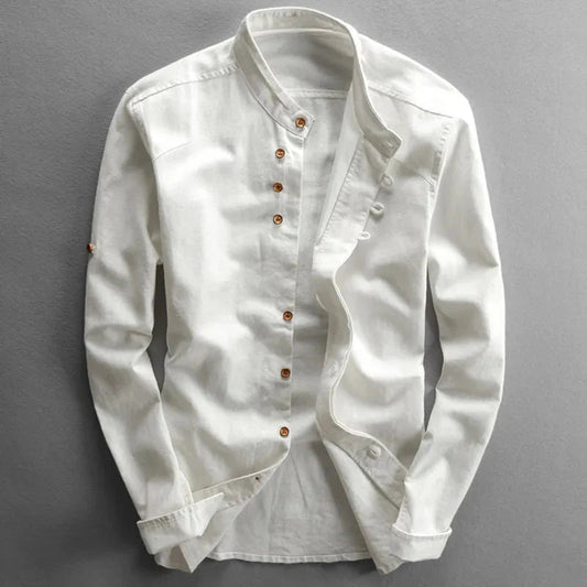 Camicia giapponese “Katana” per uomo-Bianco-S-Modasso