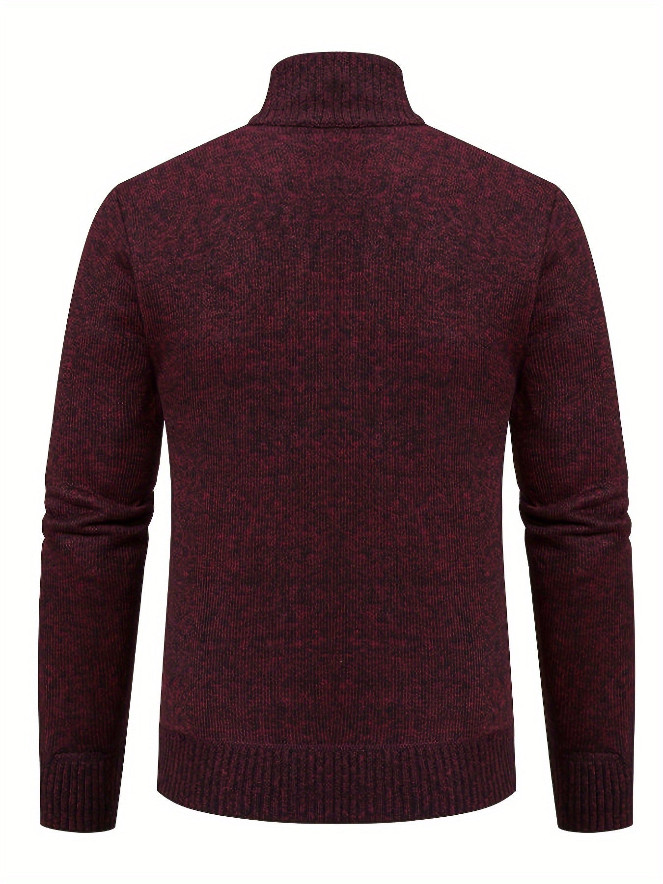 Cardigan Lavorato a Maglia | Caldo | Collo alto | Cardigan con zip | Cardigan da uomo-Modasso