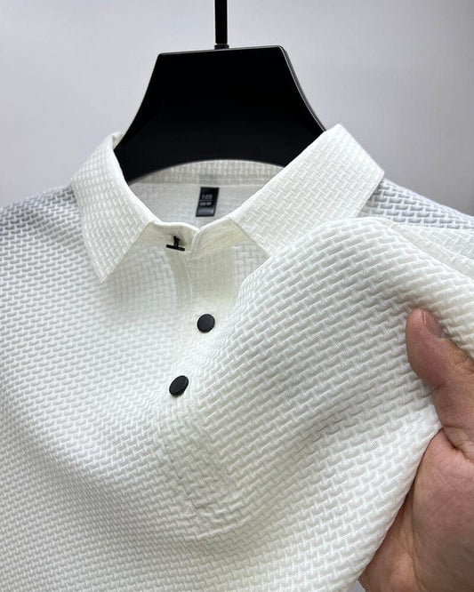 Cavallo, Polo Luxury da Uomo-Bianco-XS-Modaso