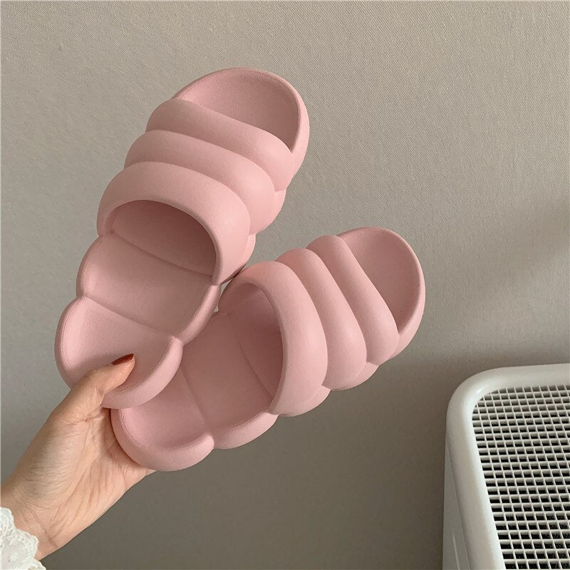 Ciabatte Nuvola, Sandali Slip-On in EVA per Donna-Rosa-36-37-Modaso