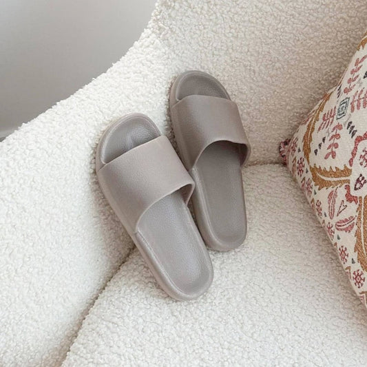 Ciabatte Slide in EVA da Donna-Grigio-37-38-Modaso