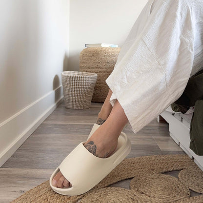 Ciabatte Slide in Gomma, Sandali Chunky da Donna-Modaso