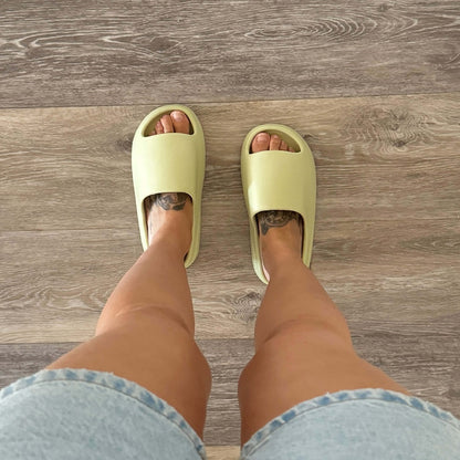 Ciabatte Slide in Gomma, Sandali Chunky da Donna-Modaso