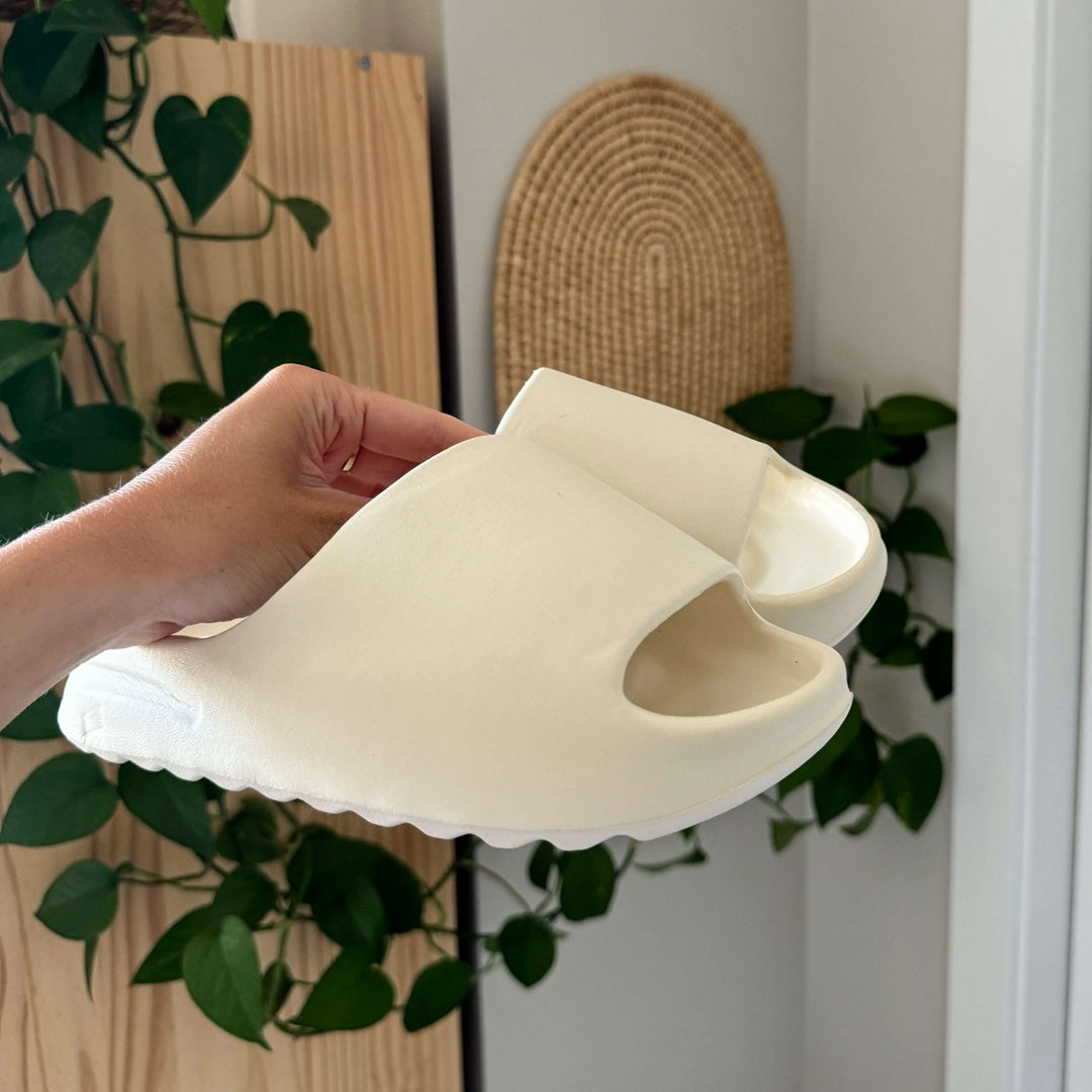 Ciabatte Slide in Gomma, Sandali Chunky da Donna-Modaso