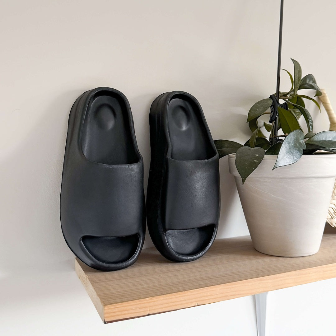 Ciabatte Slide in Gomma, Sandali Chunky da Donna-Modaso