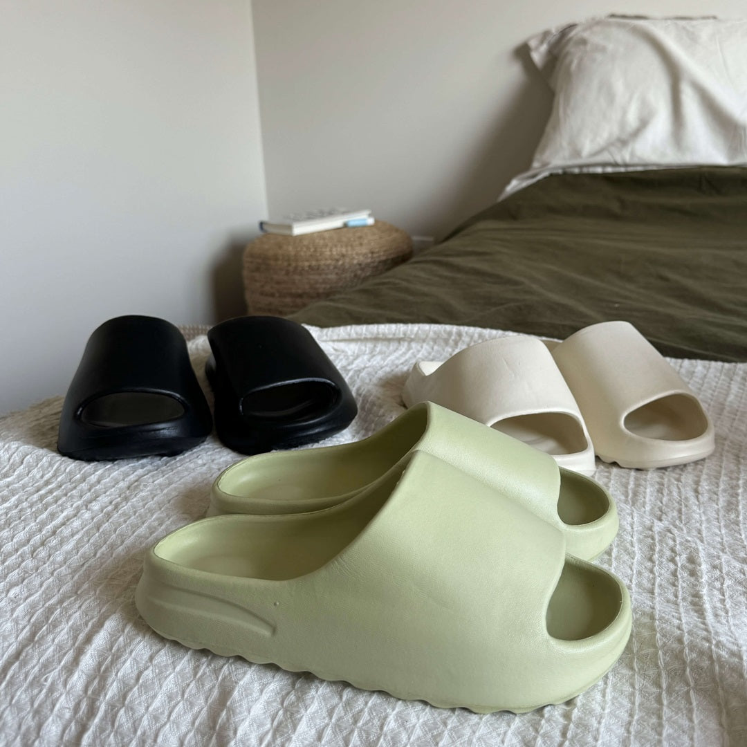 Ciabatte Slide in Gomma, Sandali Chunky da Donna-Modaso