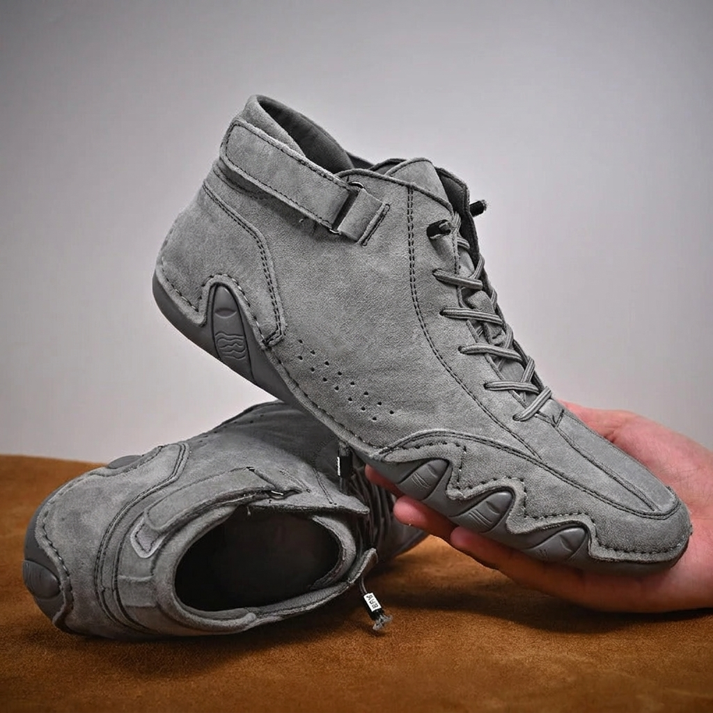 ClassyMan, Scarpe Ortopediche-Grigio-38-Modaso