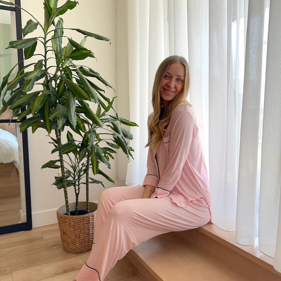 Completo Pigiama a Maniche Lunghe da Donna-Modaso