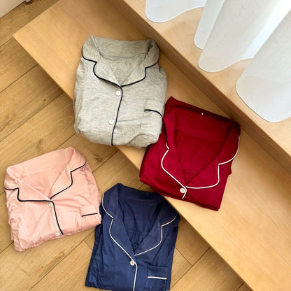 Completo Pigiama a Maniche Lunghe da Donna-Modaso