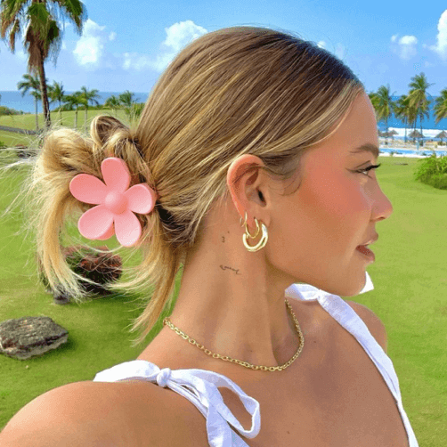Fermaglio a Fiore per Capelli, Set da Donna-Modaso