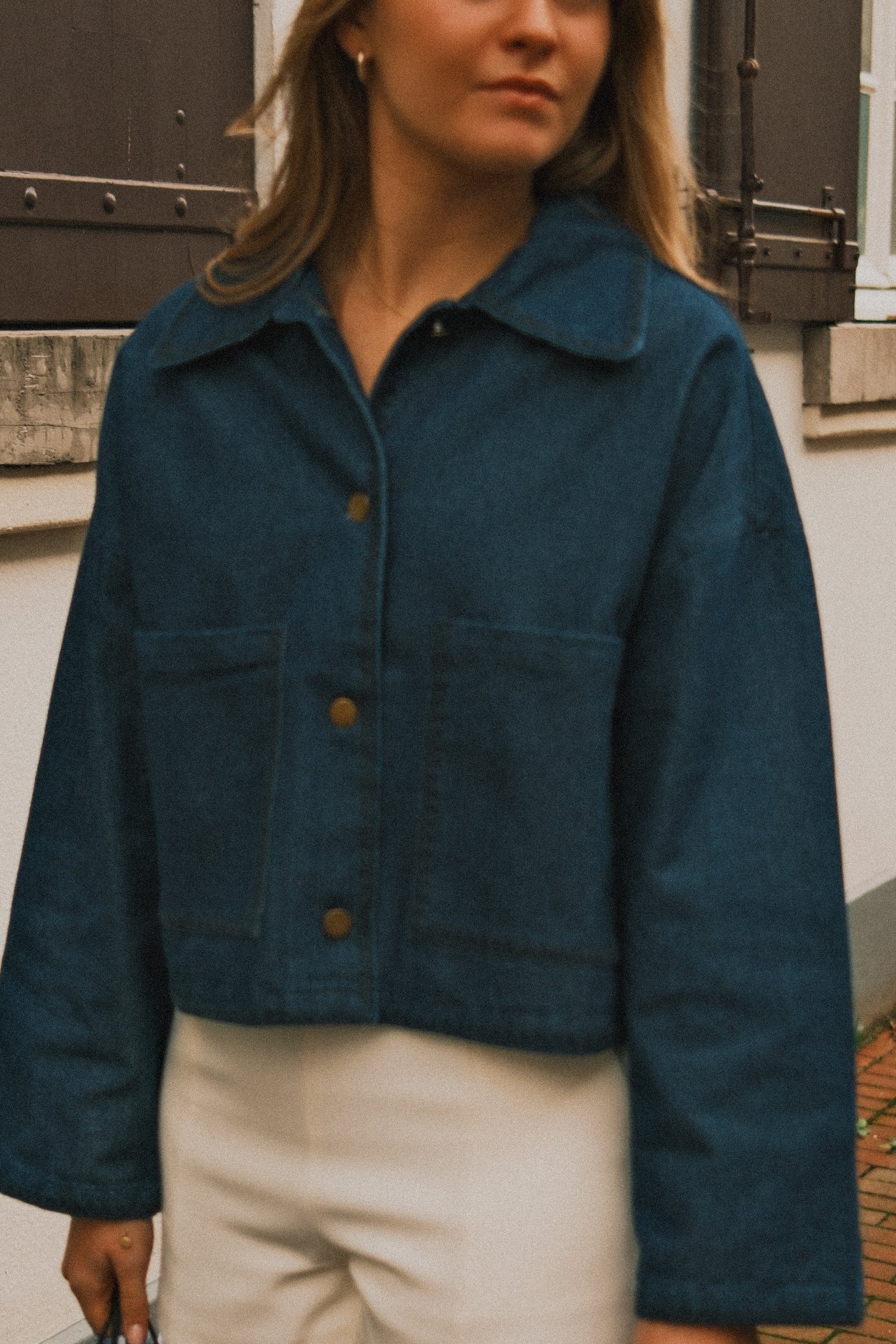 GIACCA IN DENIM DONNA – GIUBBOTTO JEANS CASUAL-Modaso