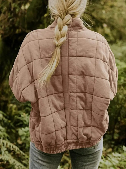 Helene Giacca di transizione, Giacca oversize imbottita per donne-Modaso