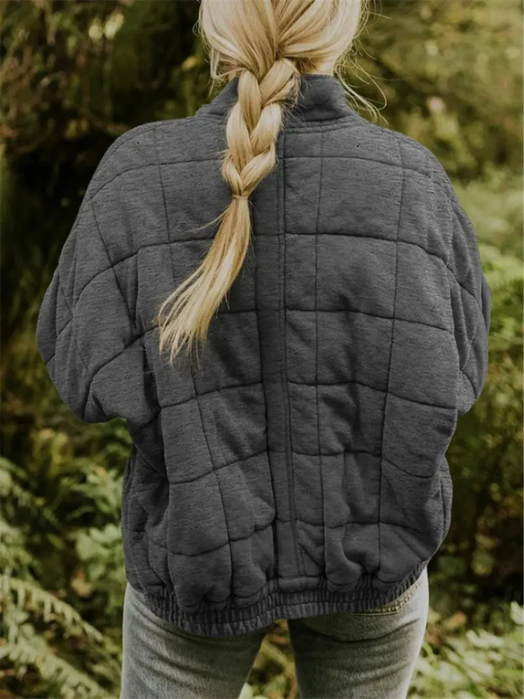 Helene Giacca di transizione, Giacca oversize imbottita per donne-Modaso