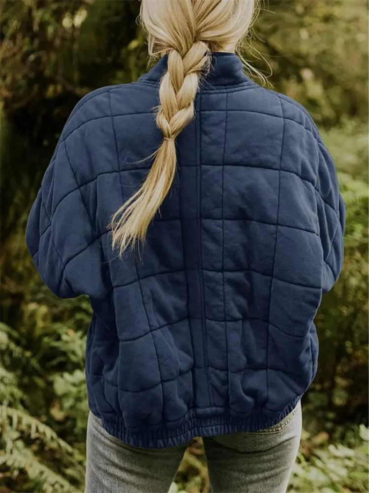 Helene Giacca di transizione, Giacca oversize imbottita per donne-Modaso