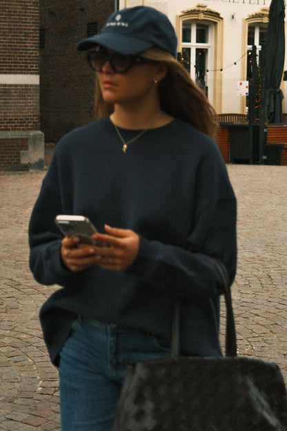 JEANS DONNA A GAMBA LARGA CON VESTIBILITÀ RELAX-Modaso