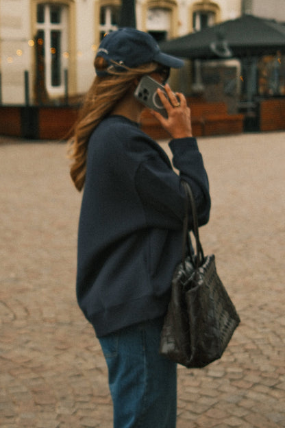 JEANS DONNA A GAMBA LARGA CON VESTIBILITÀ RELAX-Modaso