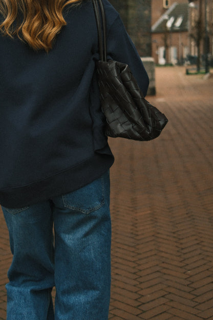 JEANS DONNA A GAMBA LARGA CON VESTIBILITÀ RELAX-Modaso