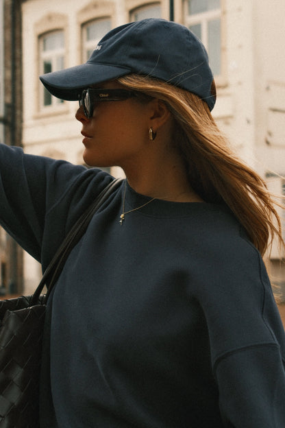 JEANS DONNA A GAMBA LARGA CON VESTIBILITÀ RELAX-Modaso