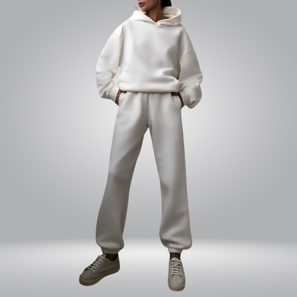 Josephine Tuta da allenamento, Set casual a 2 pezzi con felpa e pantaloni della tuta per donna-Modaso