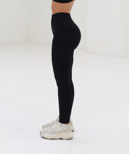 Leggings Raffinate con Contorno Goffrato per un Look Senza Sforzo-Modaso