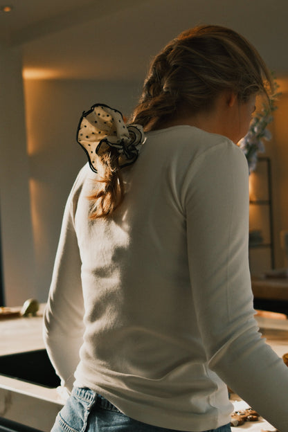 MANICA LUNGA DONNA BIANCA-Modaso