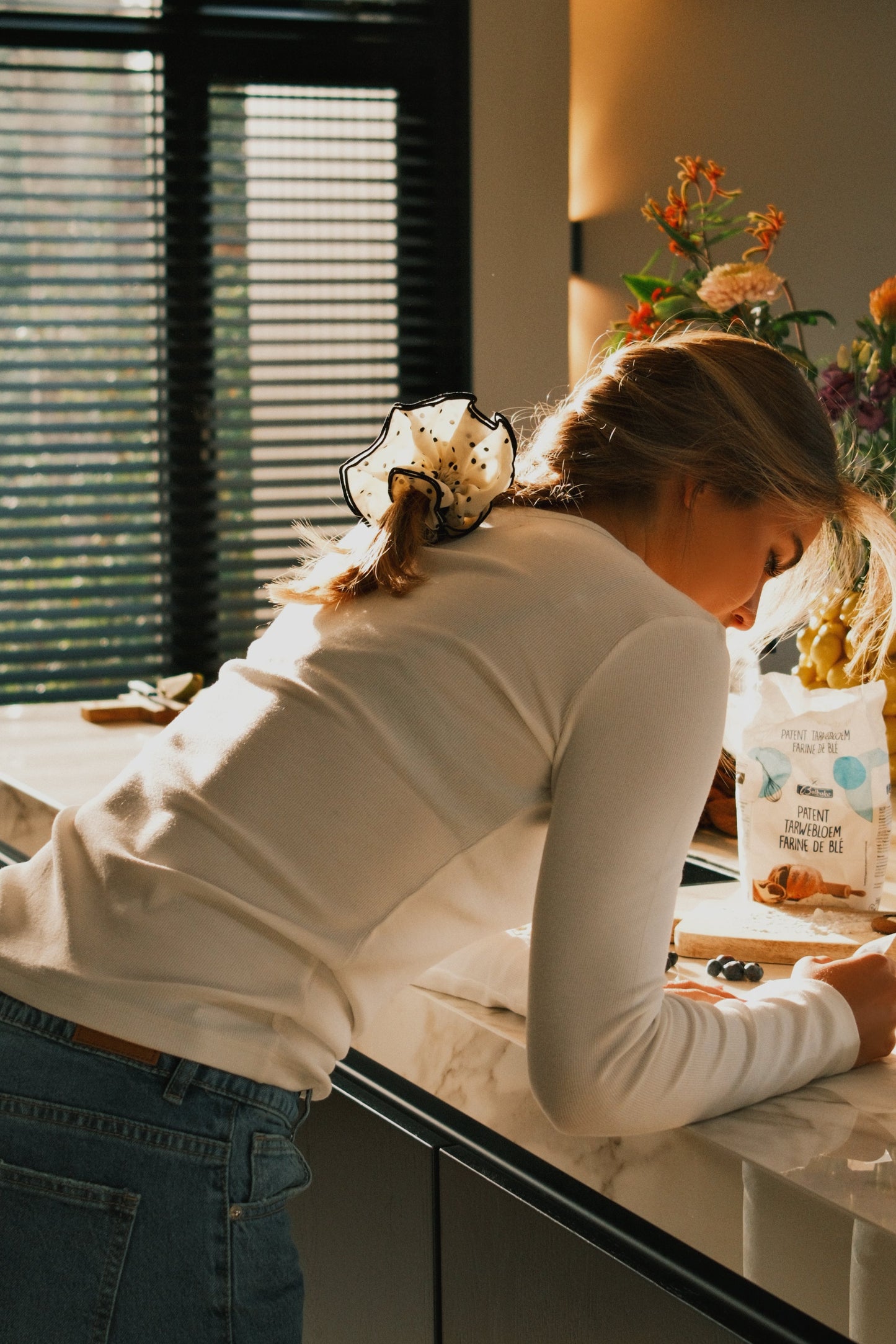 MANICA LUNGA DONNA BIANCA-Modaso