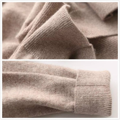 Maglione da Uomo in Cashmere, Caldo, Lavorato a Maglia-Modaso