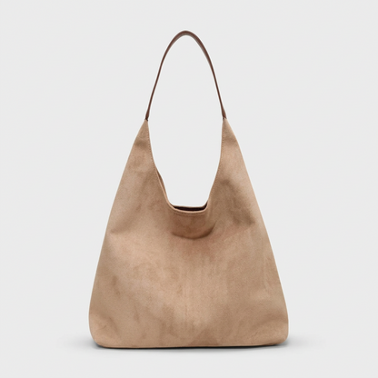 Borsa in Camoscio Donna, Hobo Grande a Spalla-Modaso