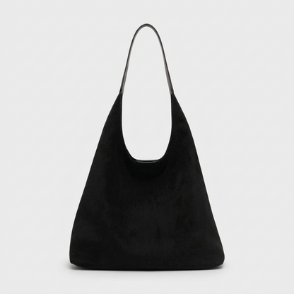Borsa in Camoscio Donna, Hobo Grande a Spalla-Modaso