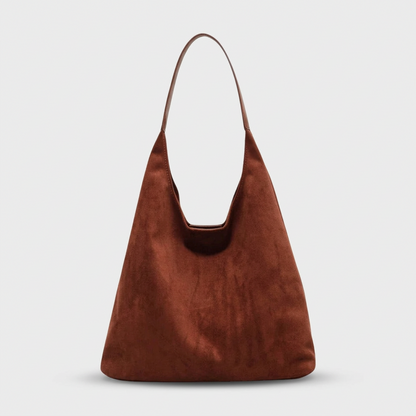 Borsa in Camoscio Donna, Hobo Grande a Spalla-Modaso